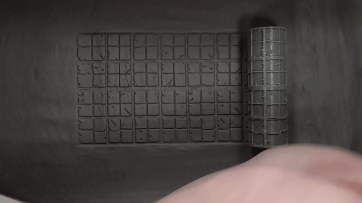 Texture Rollers Set 2 | High Detailed Rollers for Warhammer, D&D & Scenery Crafting