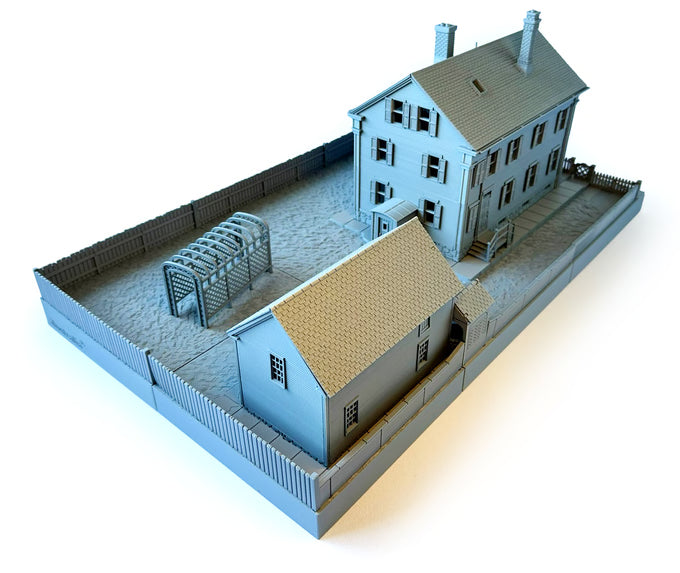 Lizzie Borden House | 28mm Full Building | MiniHalla