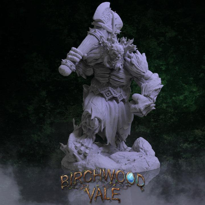 The Forest Troll by RM Printables | 12K Resin Miniature for D&D, Warhammer AOS & RPGs