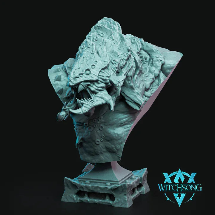 Seastrider Behemoth Bust | 12K Resin Miniature with Base for D&D, Warhammer AOS & RPGs (Copy)