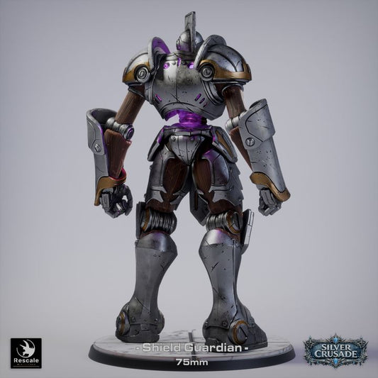 🛡️ Shield Guardian | 12K Resin 75mm Arcane Construct for D&D & RPGs 🔮