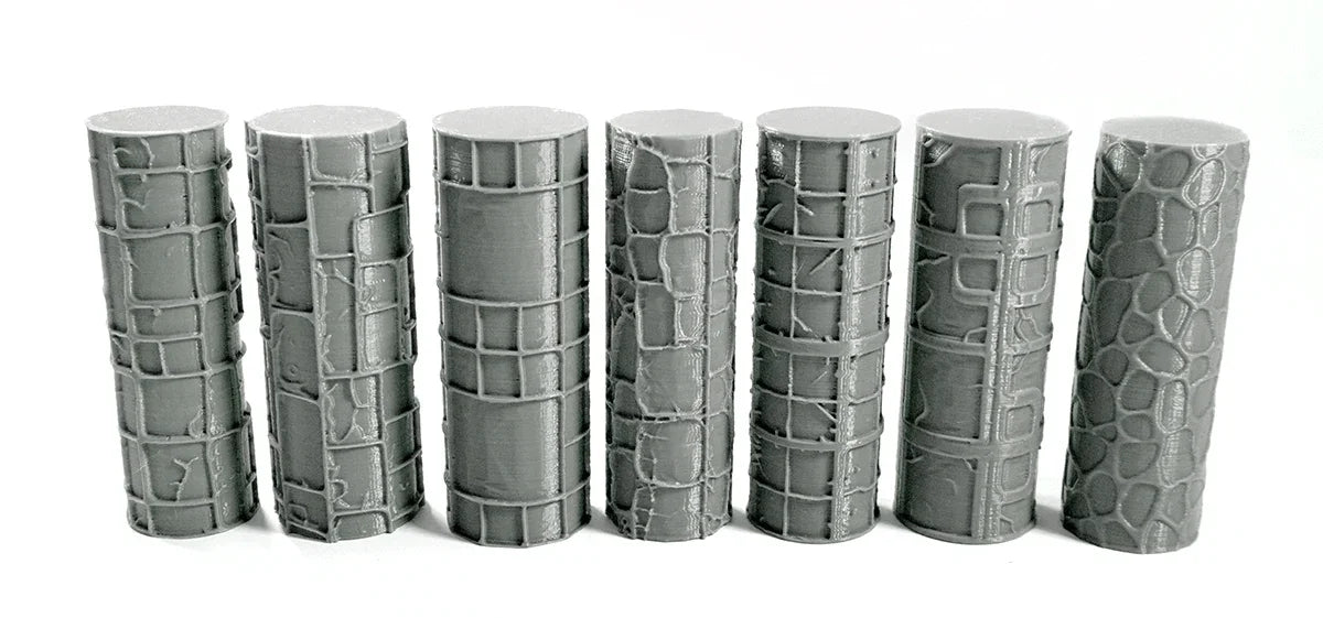 Texture Rollers Set 2 | High Detailed Rollers for Warhammer, D&D & Scenery Crafting