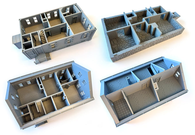 Lizzie Borden House | 28mm Full Building | MiniHalla