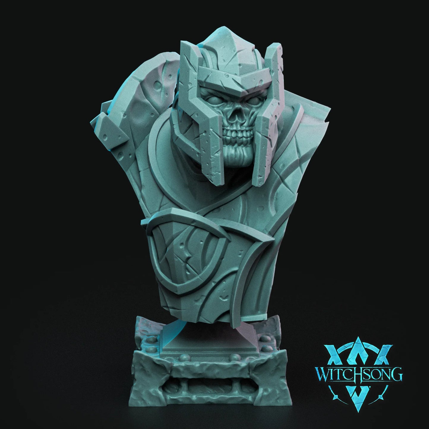 Dregh of the Wastes Bust | 12K Resin Miniature with Base for D&D, Warhammer AOS & RPGs