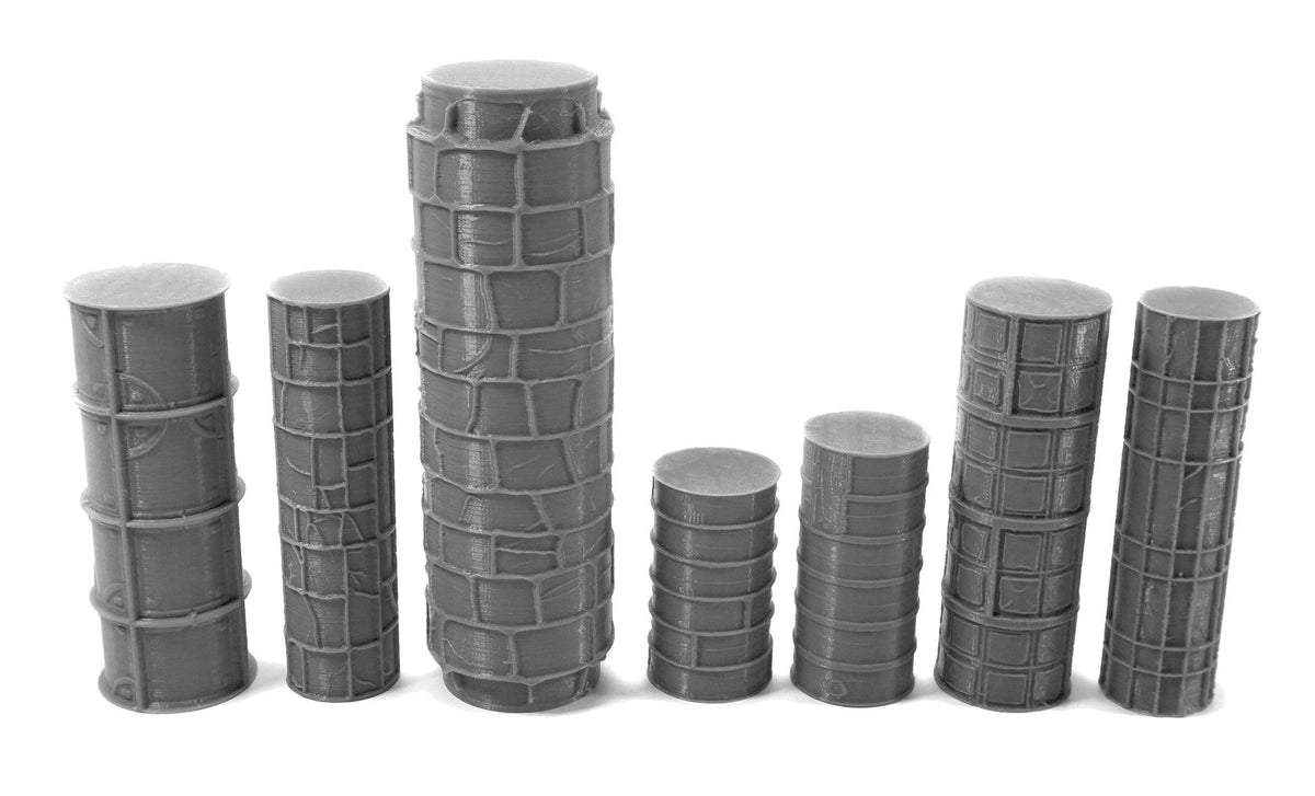 Texture Rollers Set 3 | High Detailed Rollers for Warhammer, D&D & Scenery Crafting