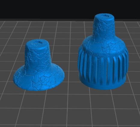 Ground Cap | 12K Resin Dropper Bottle Holder for Vallejo & Army Painte