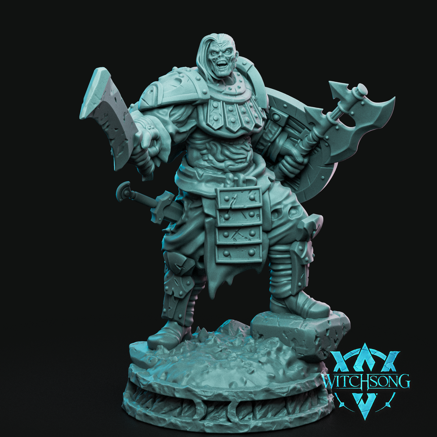 Soldiers of the Departed | 12K Resin Miniature SIX-PACK for D&D, Warhammer AOS & RPGs