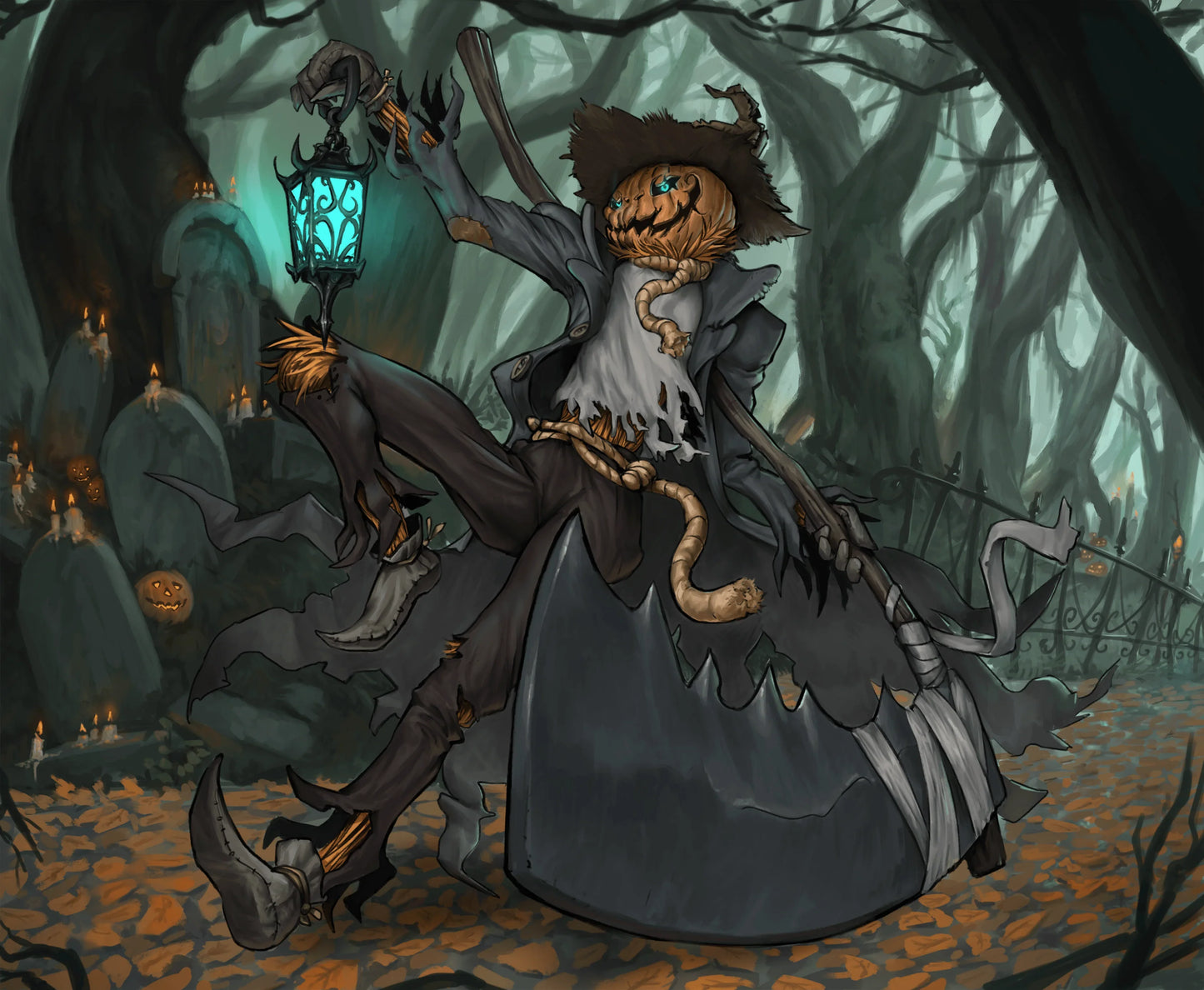 Lord of the Harvest – 12K Resin D&D Miniature (With Base) for Tabletop RPGs