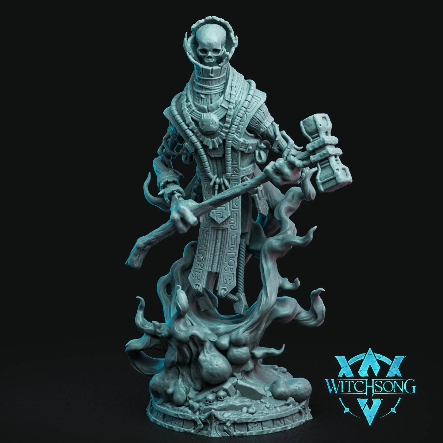 Priest Sentinel | 12K Resin Miniature with Base for D&D, Warhammer AOS & RPGs