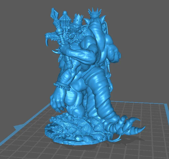 Rat King | 12K Resin Miniature for D&D & Warhammer AoS