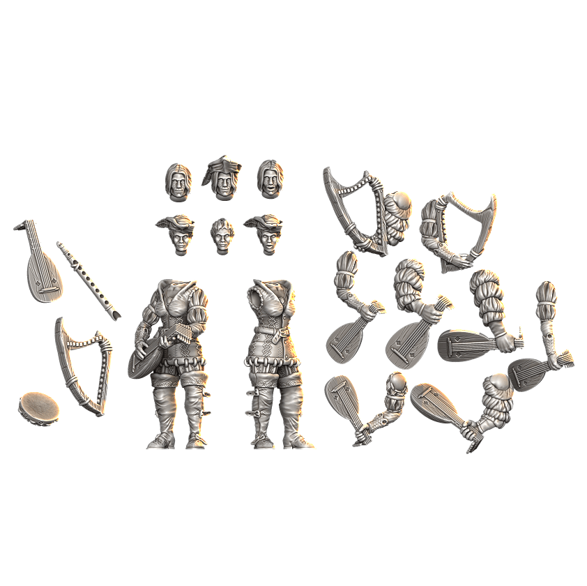 The Bard Scene Modular from Infernal Miniatures – REVIEW