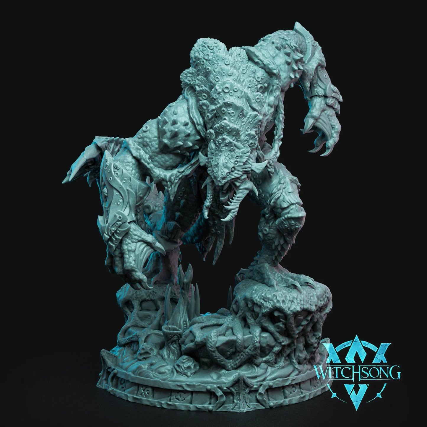 Seastrider Behemoth | 12K Resin Miniature with Base for D&D, Warhammer AOS & RPGs