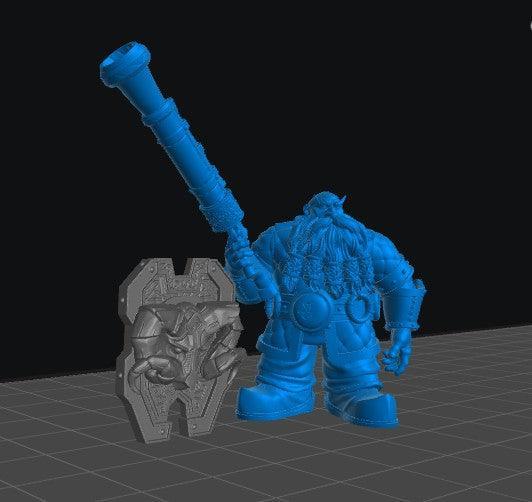 Dwarf Sharp Shooters | 12K Resin Rangers for D&D & Warhammer AoS