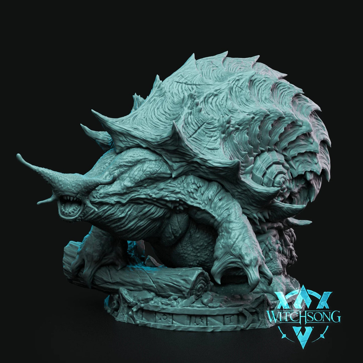 Slug the Snail God – 12K Resin D&D Miniature (With Base) for Tabletop RPGs
