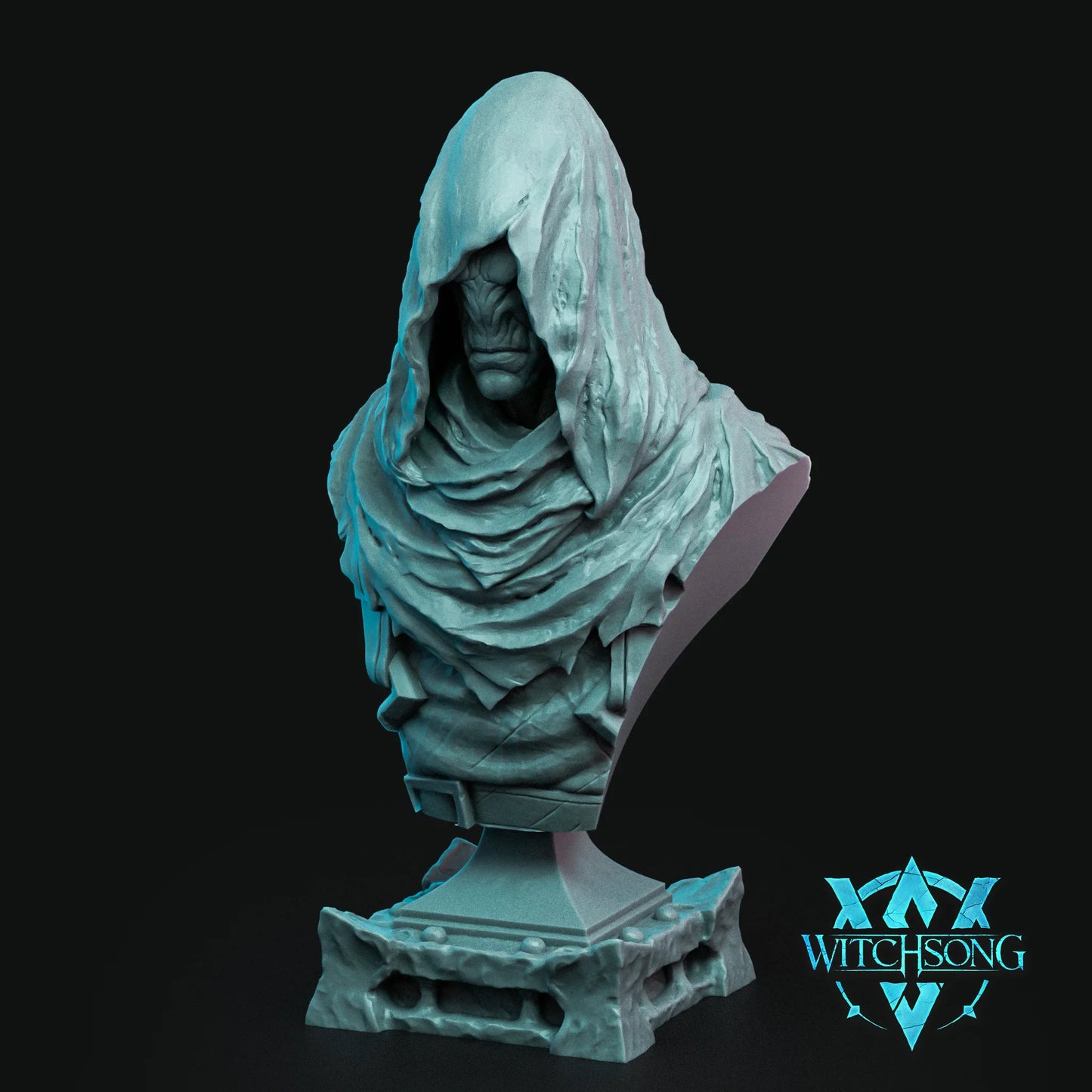 Greed's Emissary Bust | 12K Resin Miniature with Base for D&D, Warhammer AOS & RPGs