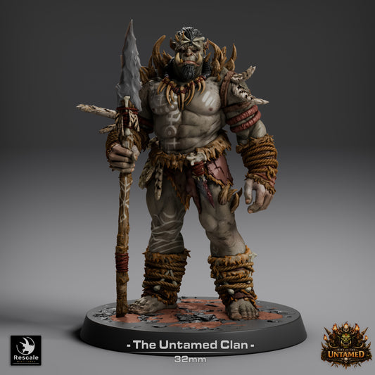 Pack: Orcs of the Untamed Clan | 16-Pack 12K Resin 32mm Warband