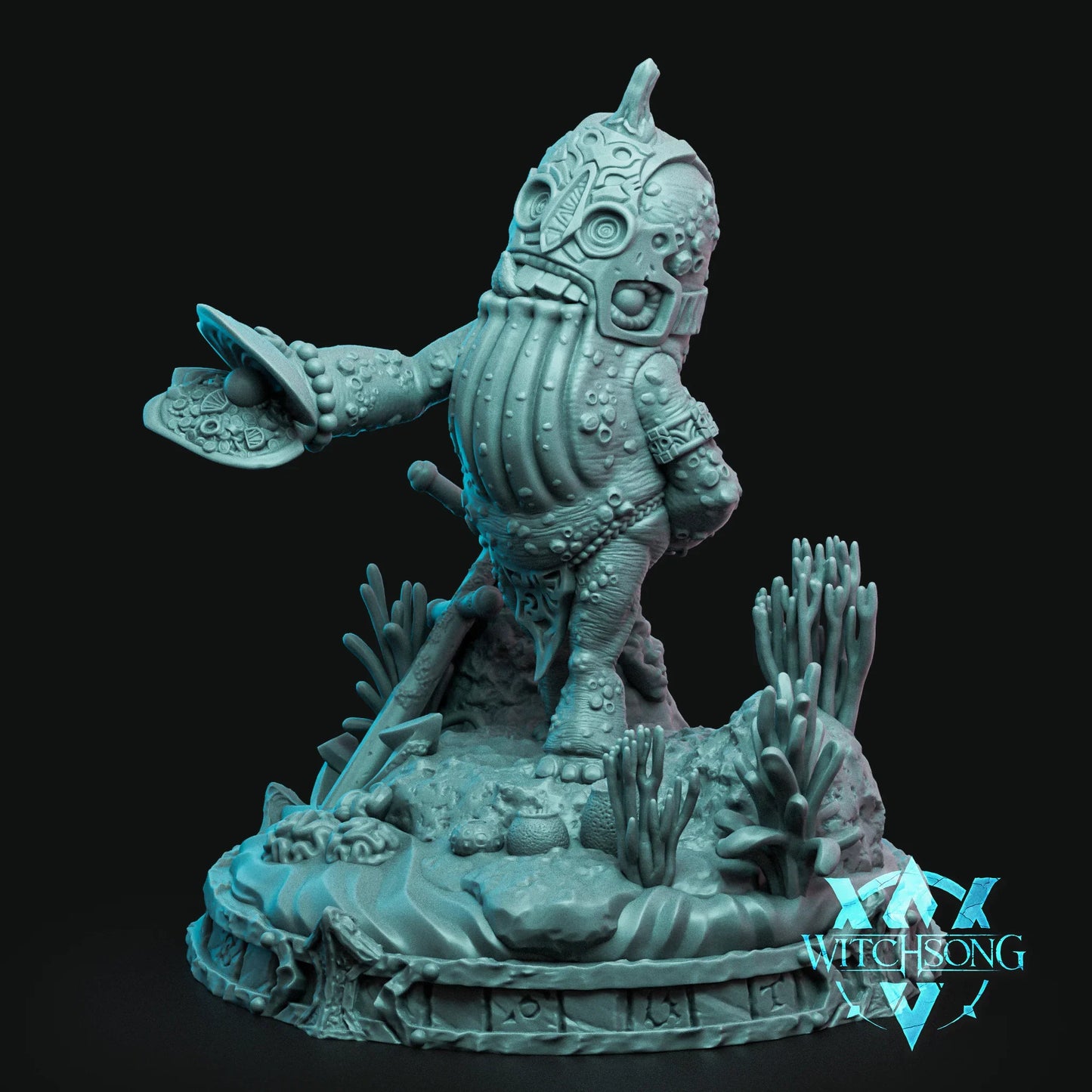 Treachery of Whales | 12K Resin Miniature with Base for D&D, Warhammer AOS & RPGs