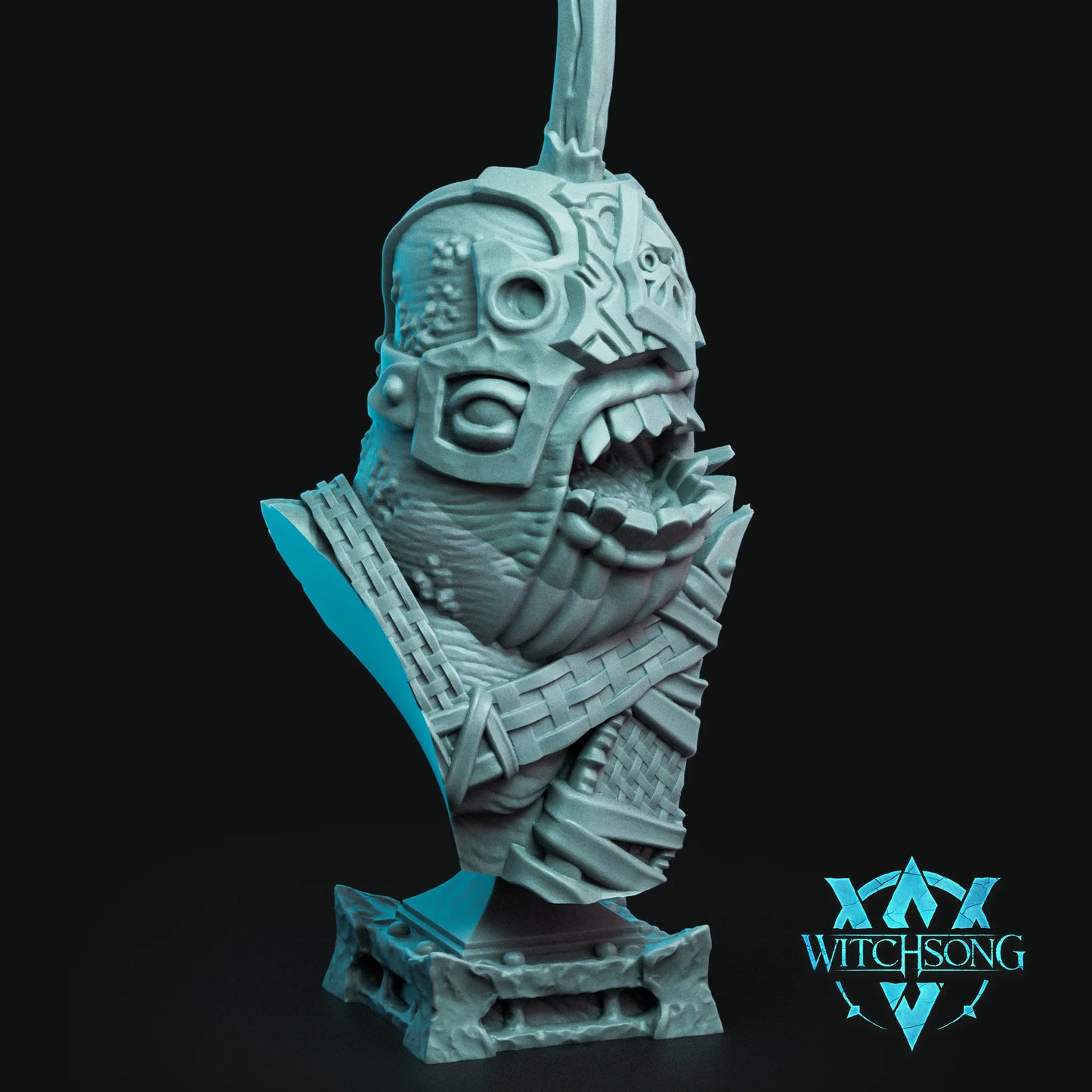 The Whale's Revenge Bust | 12K Resin Miniature with Base for D&D, Warhammer AOS & RPGs