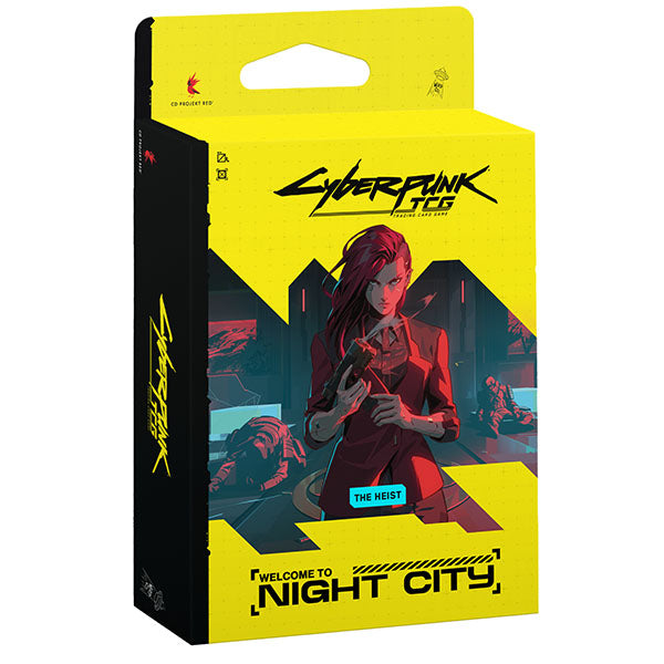 Updated - Cyberpunk TCG - Welcome to Night City Starter Deck Display – The Heist