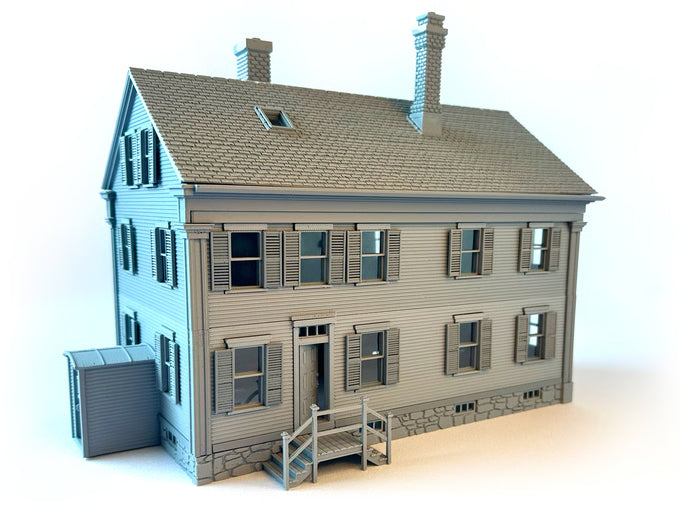 Lizzie Borden House | 28mm Full Building | MiniHalla