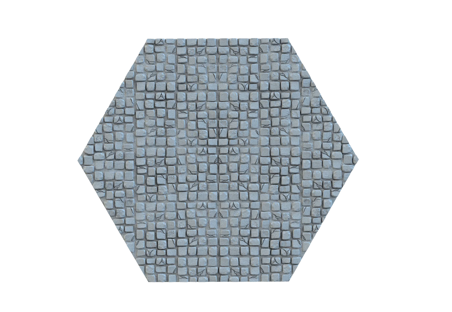 Cobblestone Hex Bases – 12K Resin Base Set for Warhammer, D&D & Tabletop Wargames