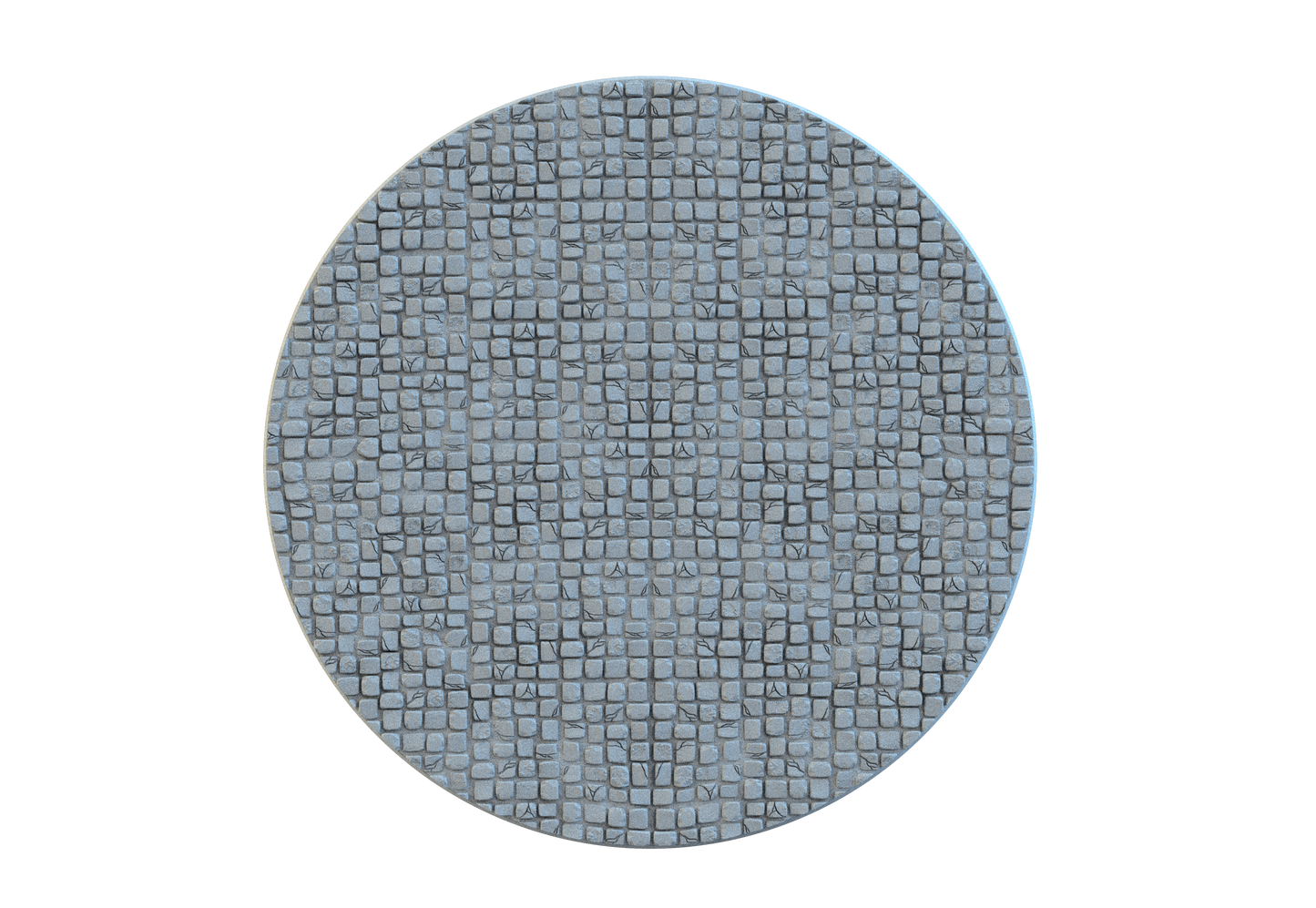 Cobblestone Circle Bases – 12K Resin Base Set for Warhammer, D&D & Tabletop Wargames
