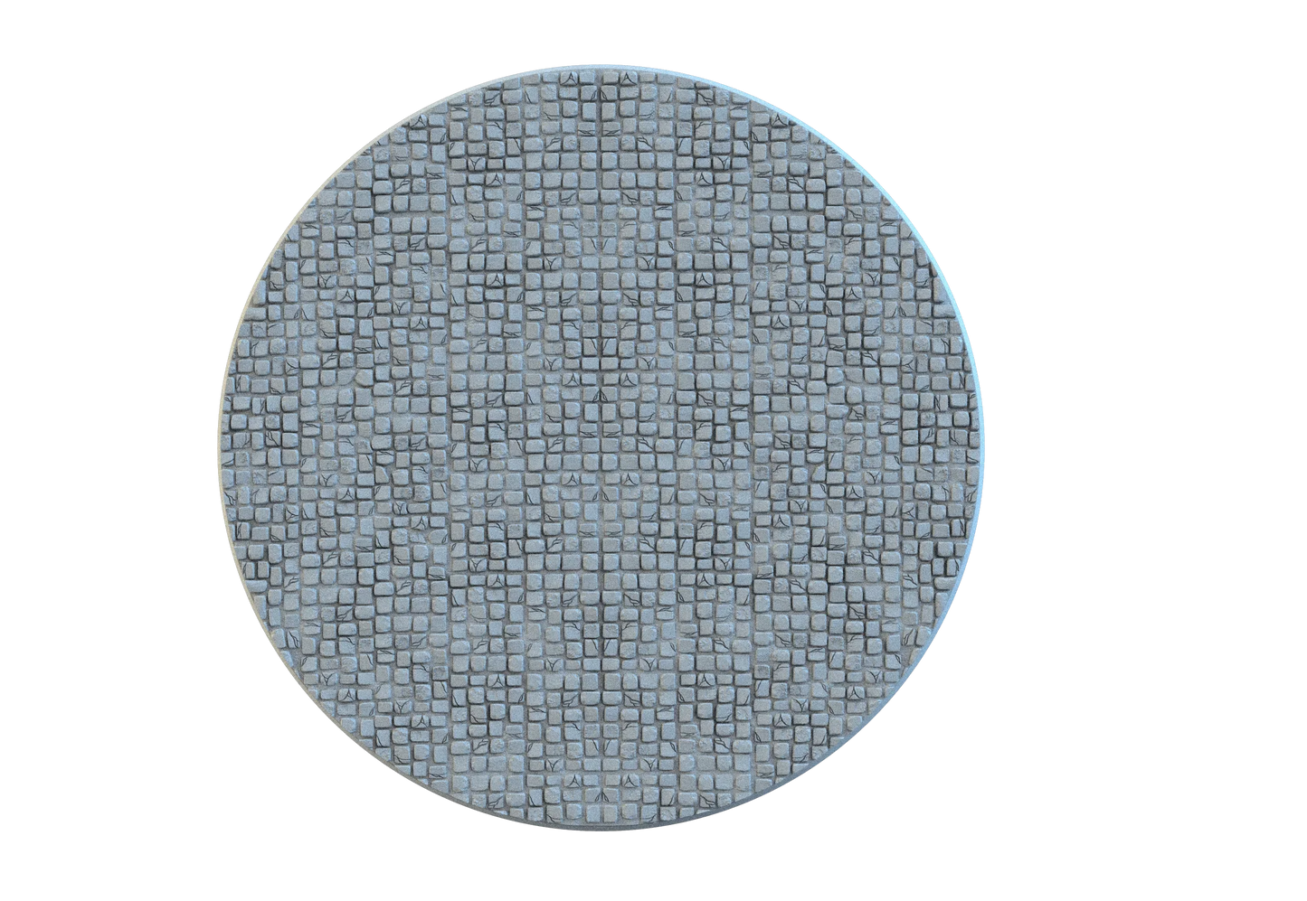 Cobblestone Circle Bases – 12K Resin Base Set for Warhammer, D&D & Tabletop Wargames