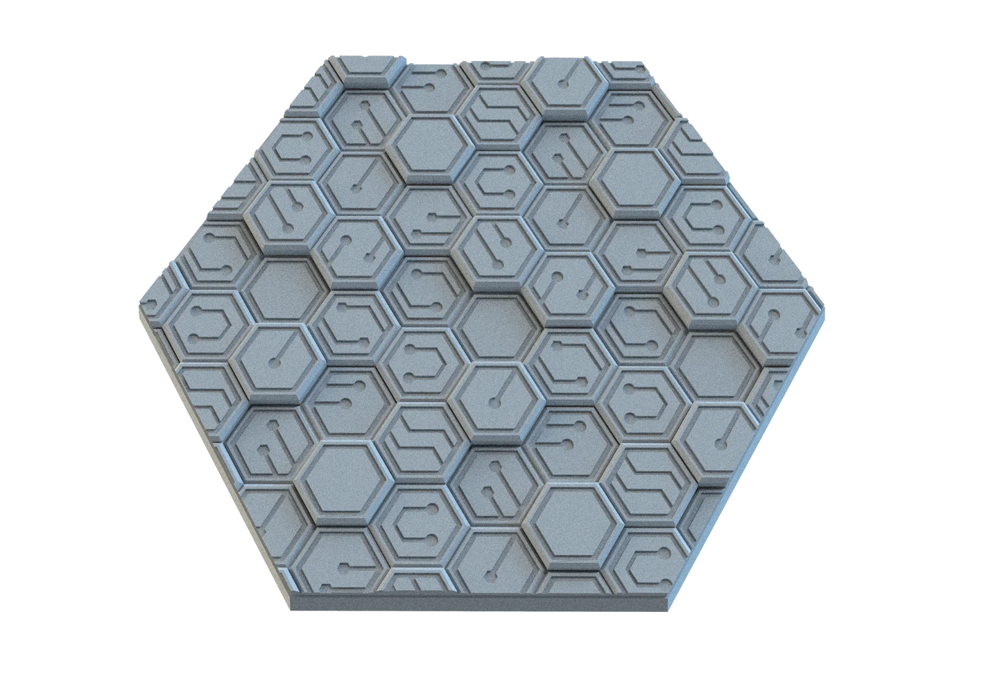 Cyberhex Hex Resin Bases | Futuristic 12K Tech Bases for Necromunda, Warhammer 40k & Sci-Fi