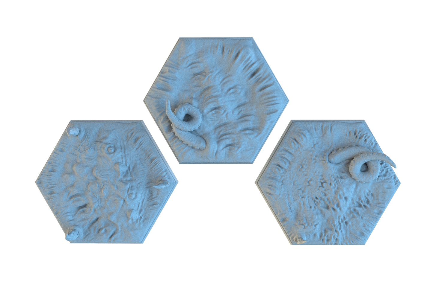 Eldritch Horror Hex Resin Bases | Cosmic Terror for Cthulhu, D&D, Warhammer
