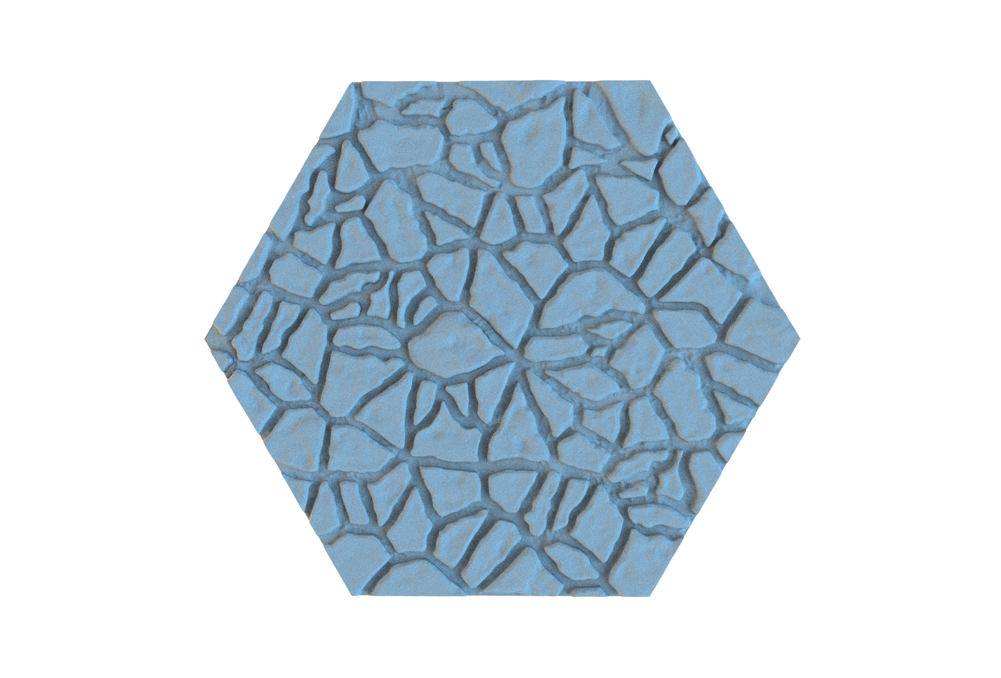 Flagstone Hex Resin Bases | Classic Castle Stone for D&D, Warhammer & RPGs