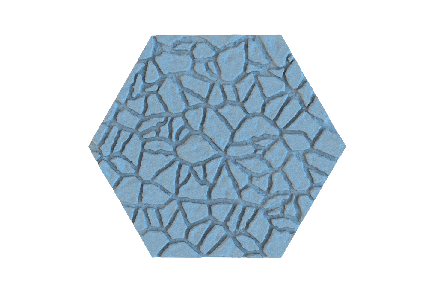 Flagstone Hex Resin Bases | Classic Castle Stone for D&D, Warhammer & RPGs