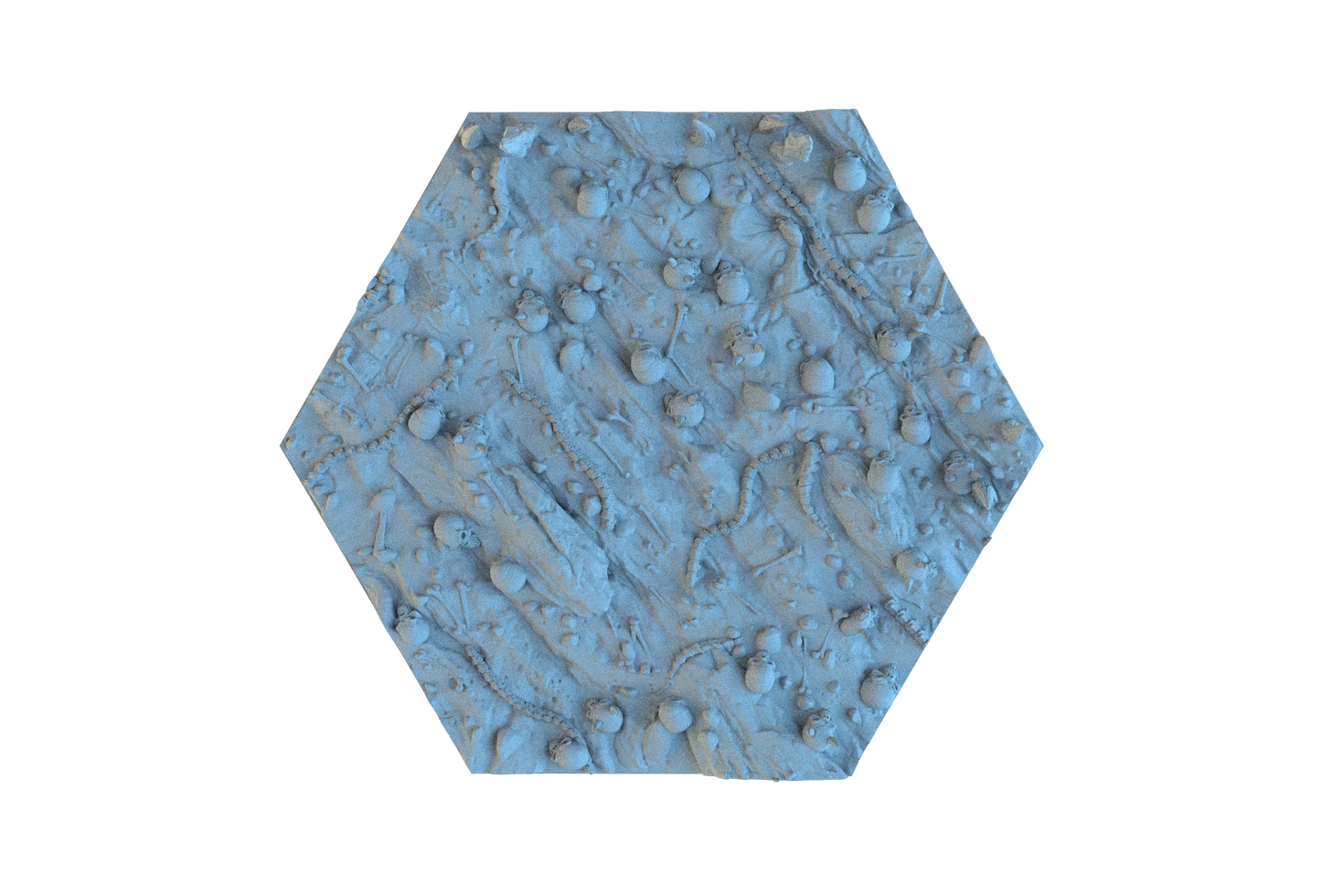 Hellscape Resin Hex Bases | Skulls & Spines for Khorne, Demons, D&D