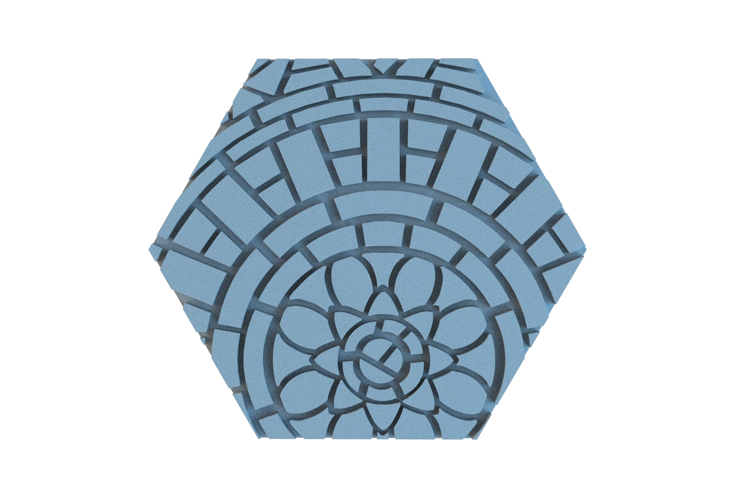Mosaic Tile Hex Resin Bases | Ancient Artistry for Warhammer, D&D, Wargaming