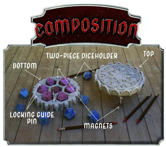 Handcrafted Fantasy & Sci-Fi Dice Cases | MiniHalla