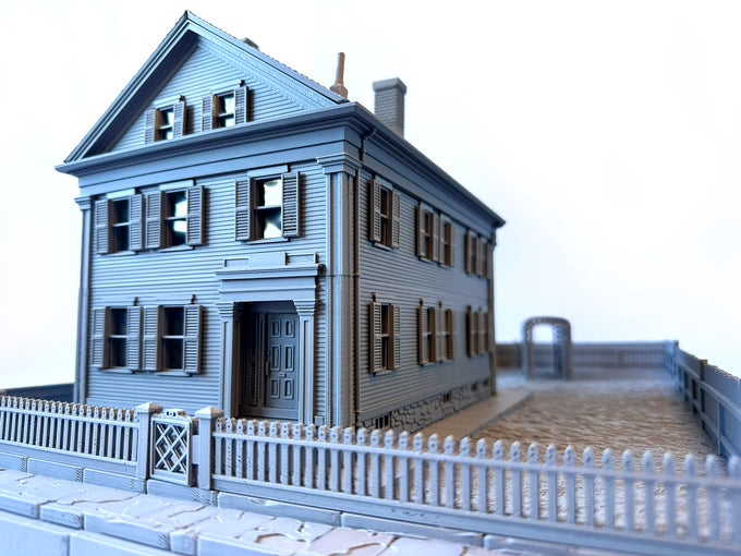 Lizzie Borden House | 28mm Full Building | MiniHalla