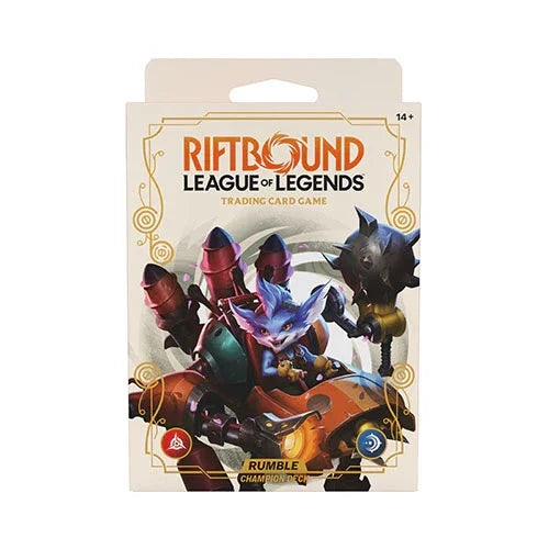 Riftbound: League of Legends TCG - Set Two: Origins Champion Deck - Rumble