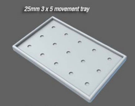 Movement Trays for 25mm Square Bases by SRS Studios