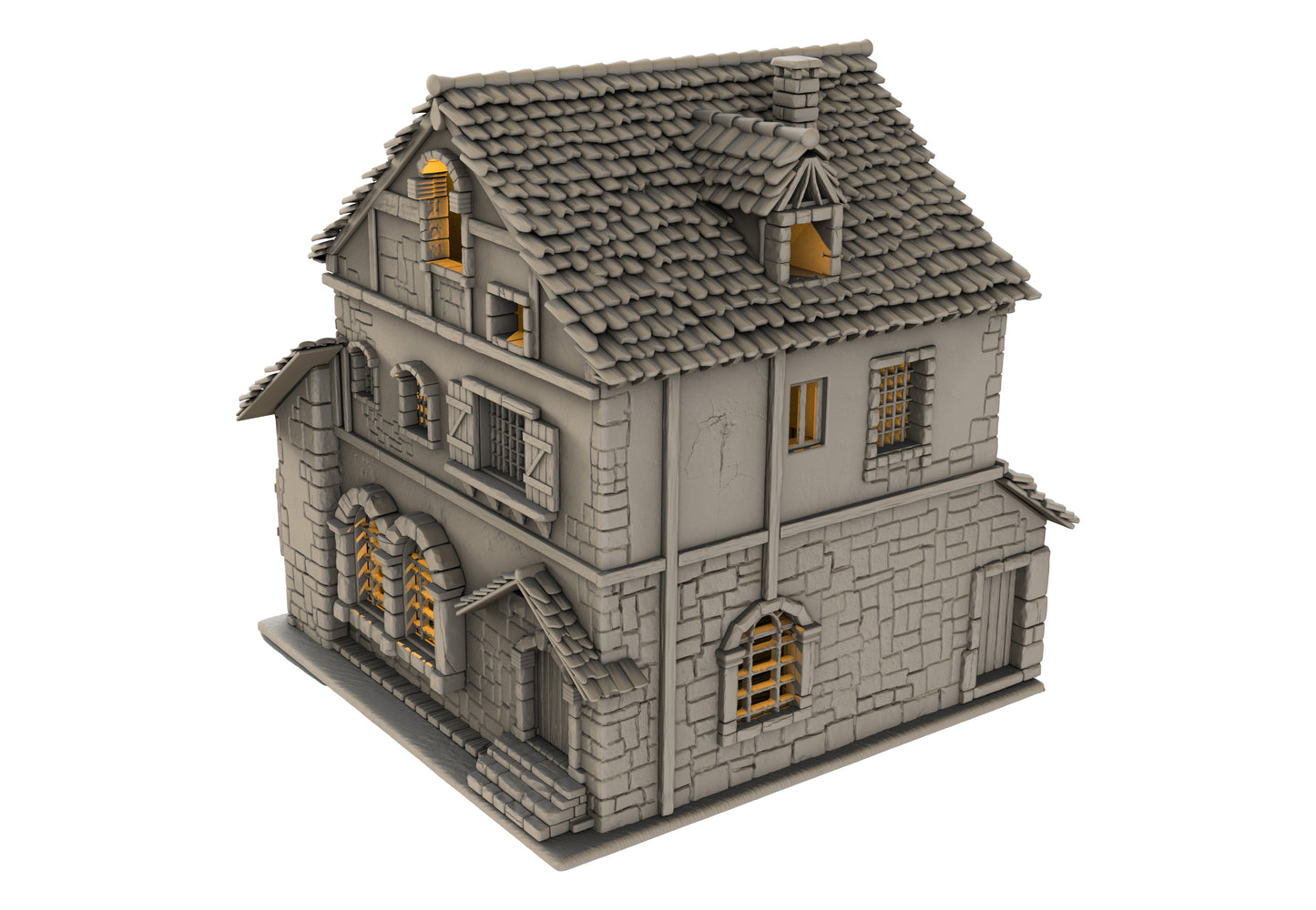 House 3 Medieval Architecture 5 by Sphere 3D