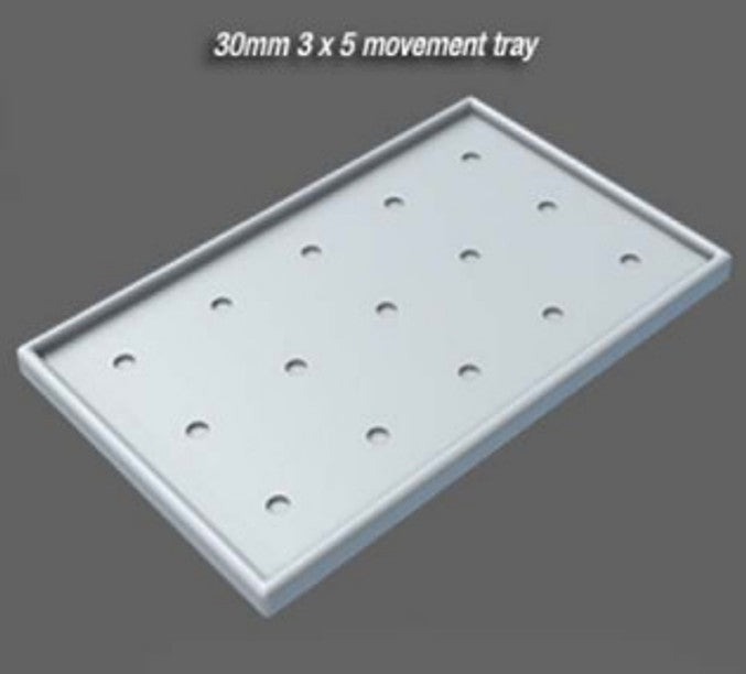 Movement Trays for 30mm Square Bases by SRS Studios