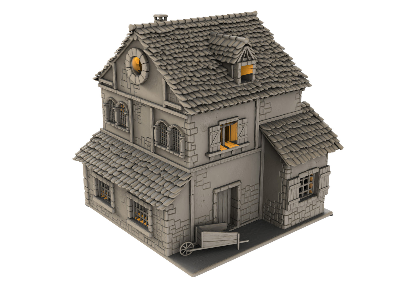 House 3 Medieval Architecture 5 by Sphere 3D