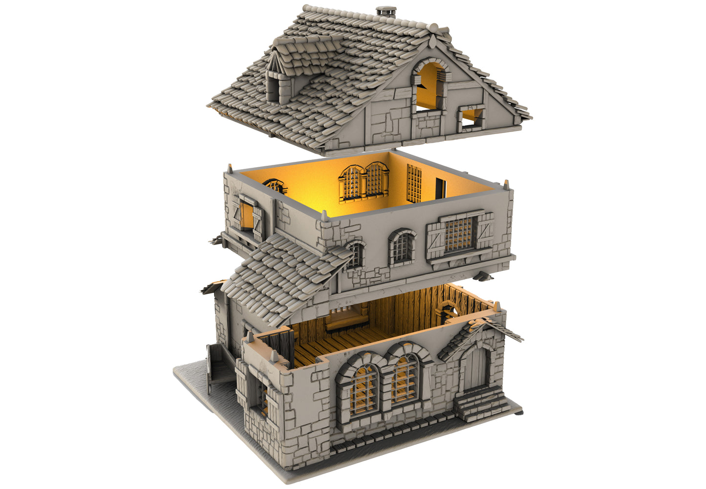 House 3 Medieval Architecture 5 by Sphere 3D