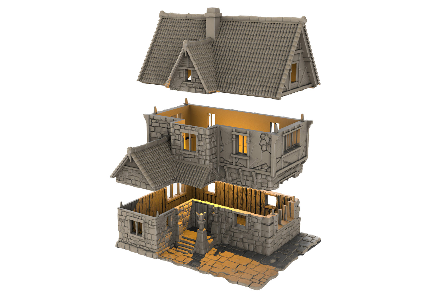 House 2 Medieval Architecture 5 by Sphere 3D