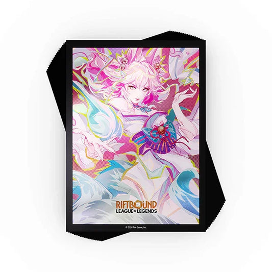 Riftbound: League of Legends TCG - Spiritforged Art Sleeves 100 Pack - Spirit Blossom Ahri