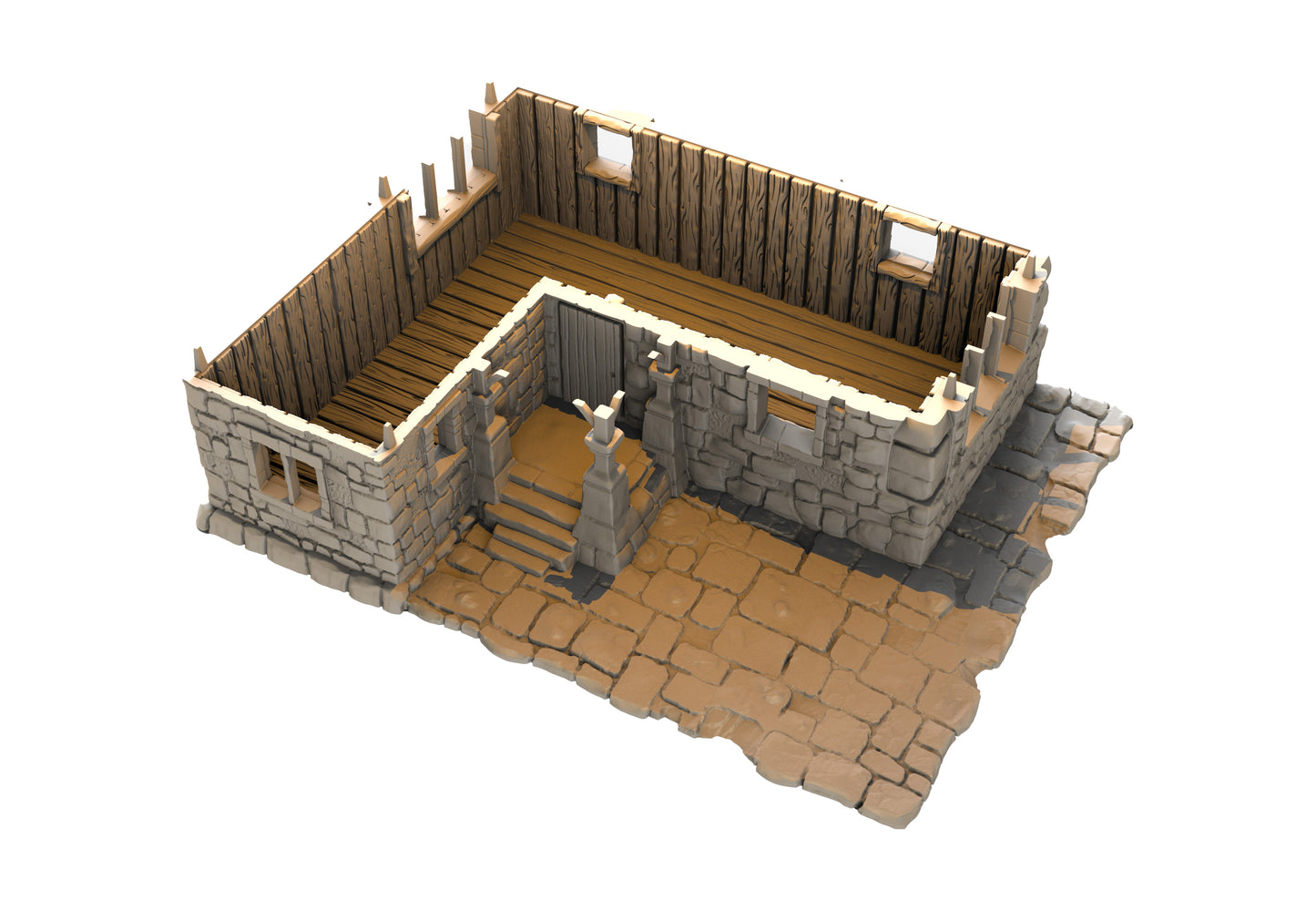 House 2 Medieval Architecture 5 by Sphere 3D