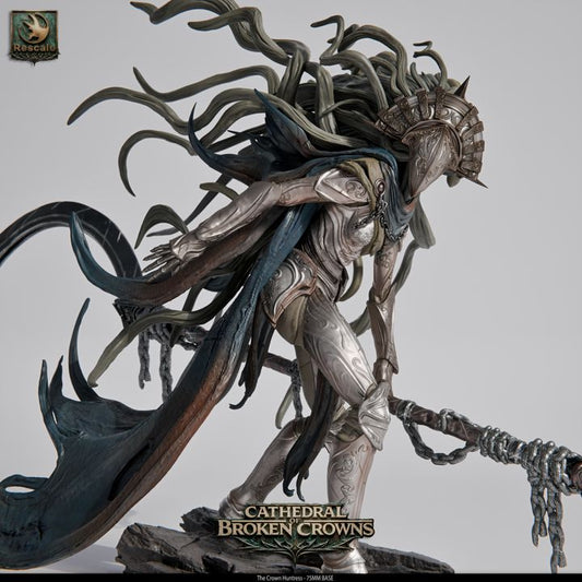 👑 The Crown Huntress | 12K Resin 75mm Heroine for D&D & RPGs 🏹