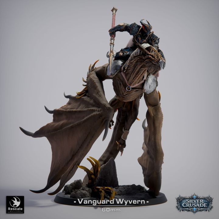 🦅 Pack: Vanguard Wyvern | 6-Pack 12K Resin 60mm Monstrous Cavalry ⚔️