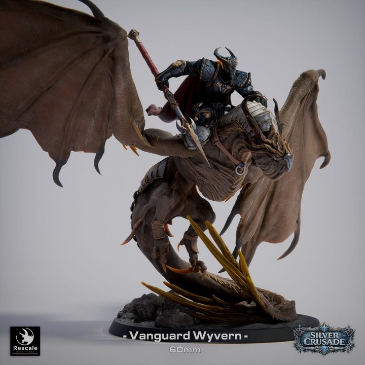 🦅 Pack: Vanguard Wyvern | 6-Pack 12K Resin 60mm Monstrous Cavalry ⚔️