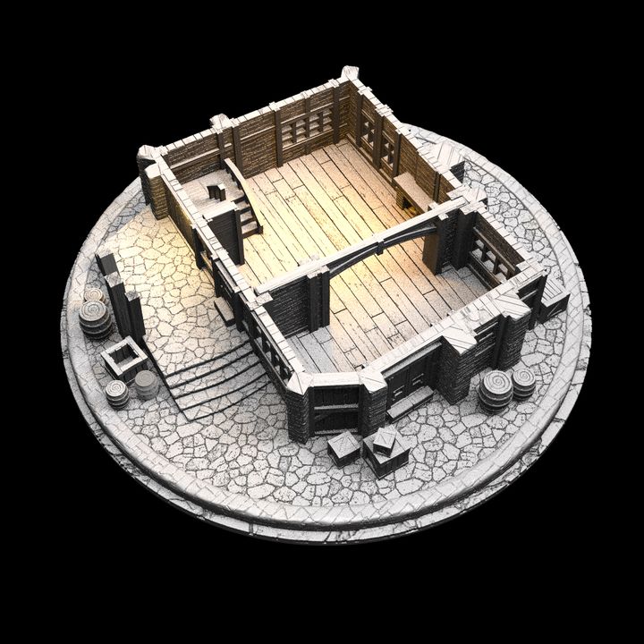 🏰 Arathyra Villa | 28mm Scale FDM Terrain for D&D & RPGs 📚