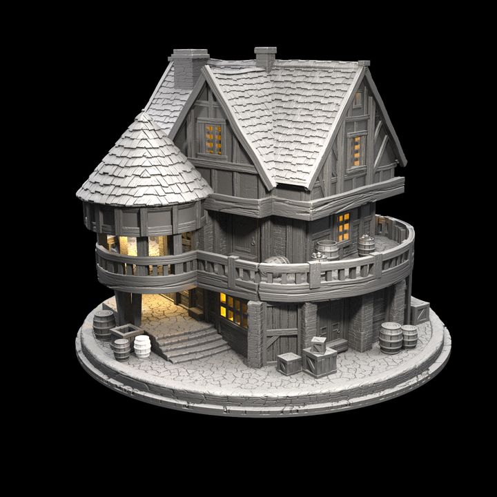 🏰 Arathyra Villa | 28mm Scale FDM Terrain for D&D & RPGs 📚
