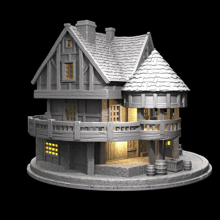 🏰 Arathyra Villa | 28mm Scale FDM Terrain for D&D & RPGs 📚